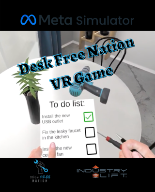 Desk Free Nation Simulator VR Game