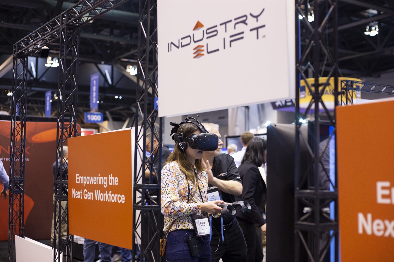 Industry Lift a una fiera di settore
